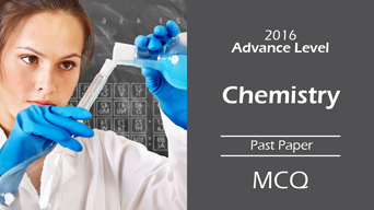 2016 Advance Level Chemistry