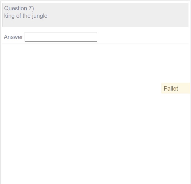 Short Answer